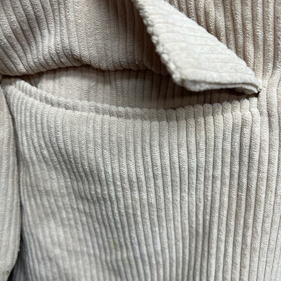 Promesa Corduroy Womens Y2K Inspired Blazer Jacket Small Light Academia Career - Picture 6 of 13